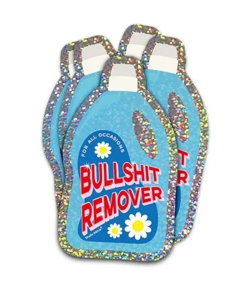 Glitter sticker Bullshit remover detergent