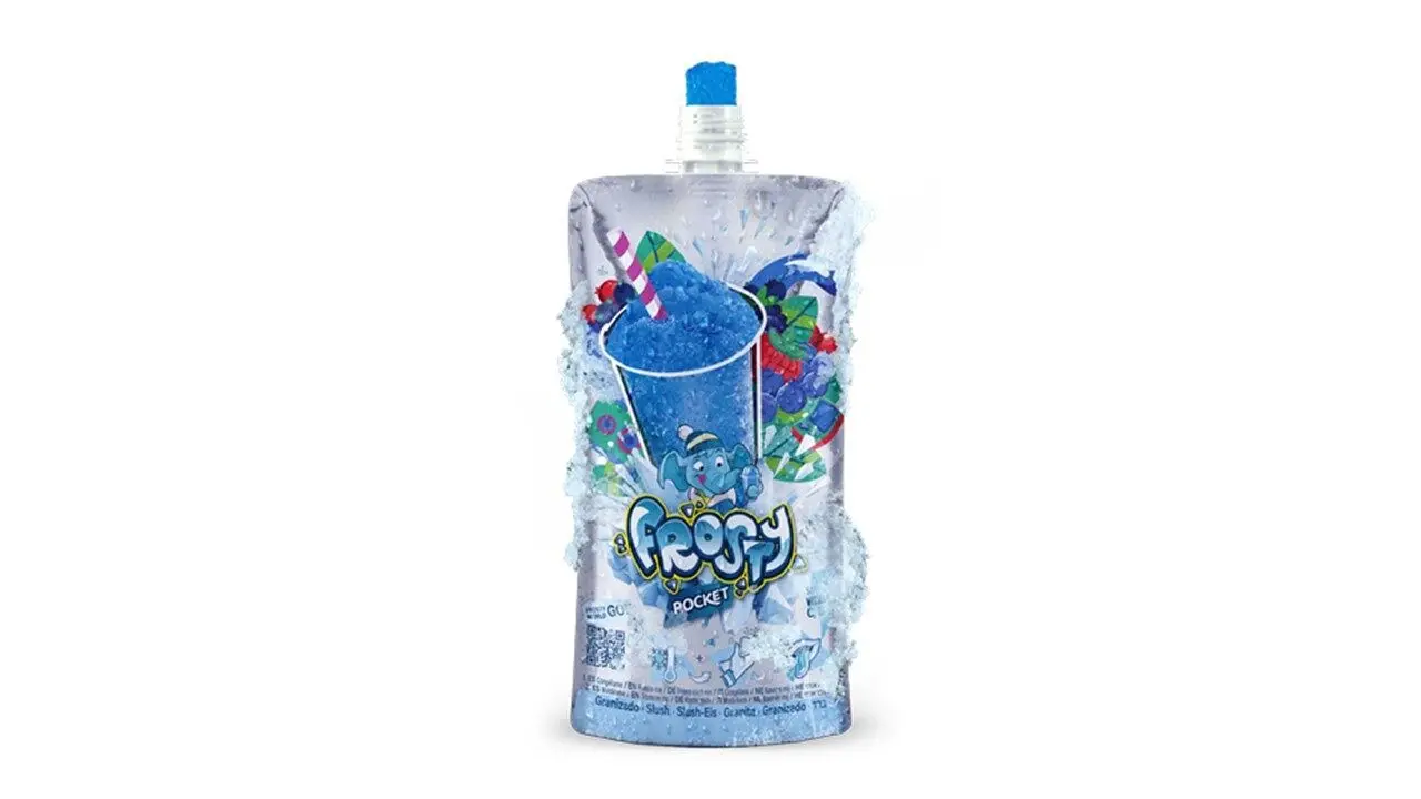 Frosty® Pocket Instant-Gefrierschrank Granita Waldfruchtgeschmack, 160 g
