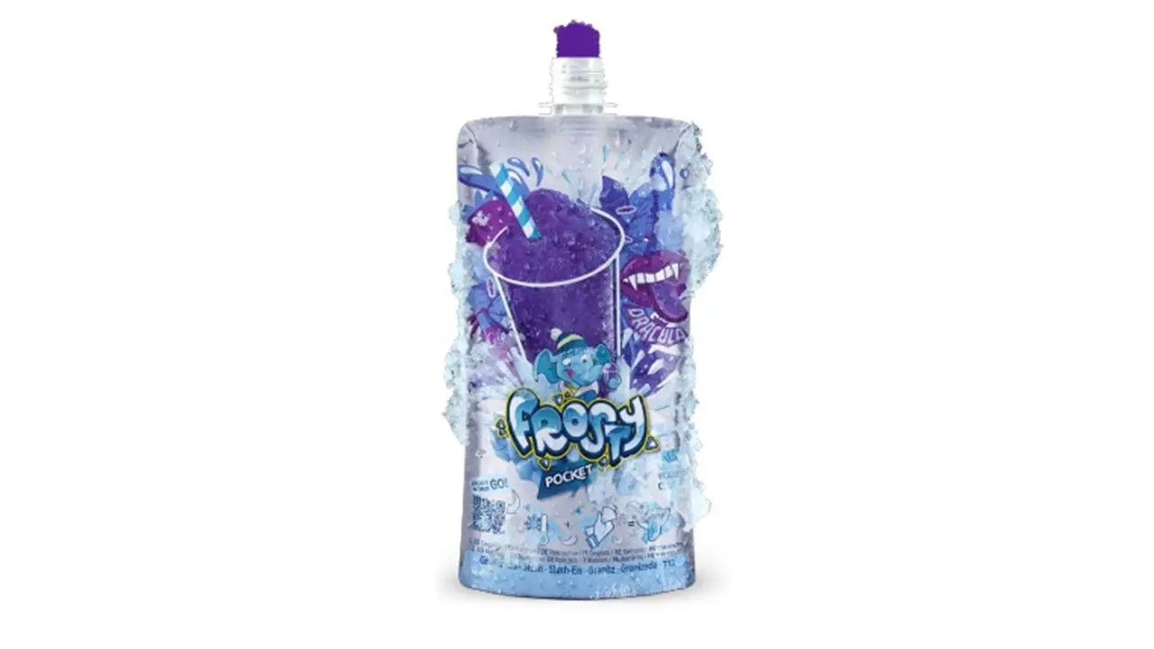 Frosty® Pocket Instant-Gefrierschrank Granita DRACULA-GESCHMACK, 160 g