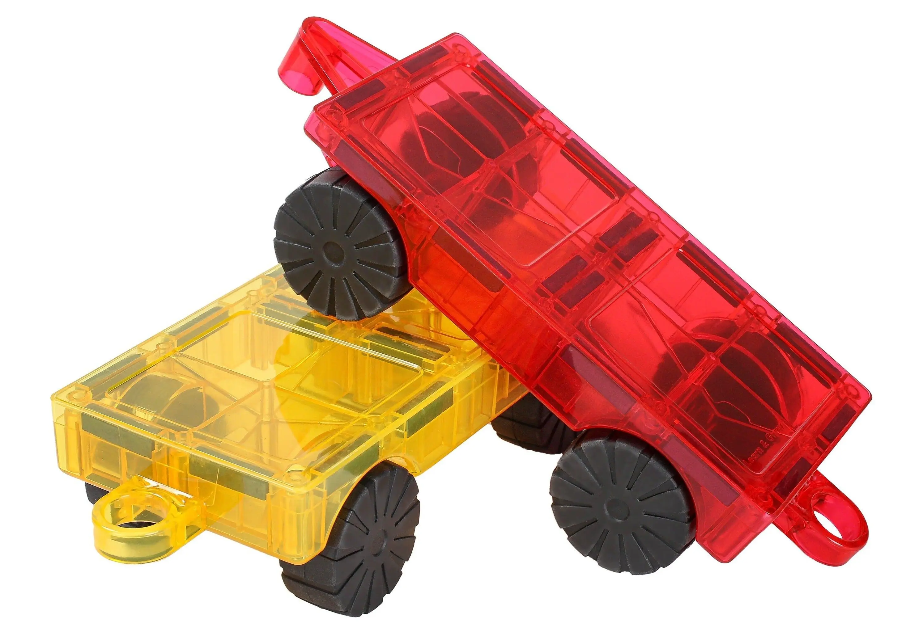 Learn and Grow Magnetic Tiles – Car Basic Pack (2-piece)