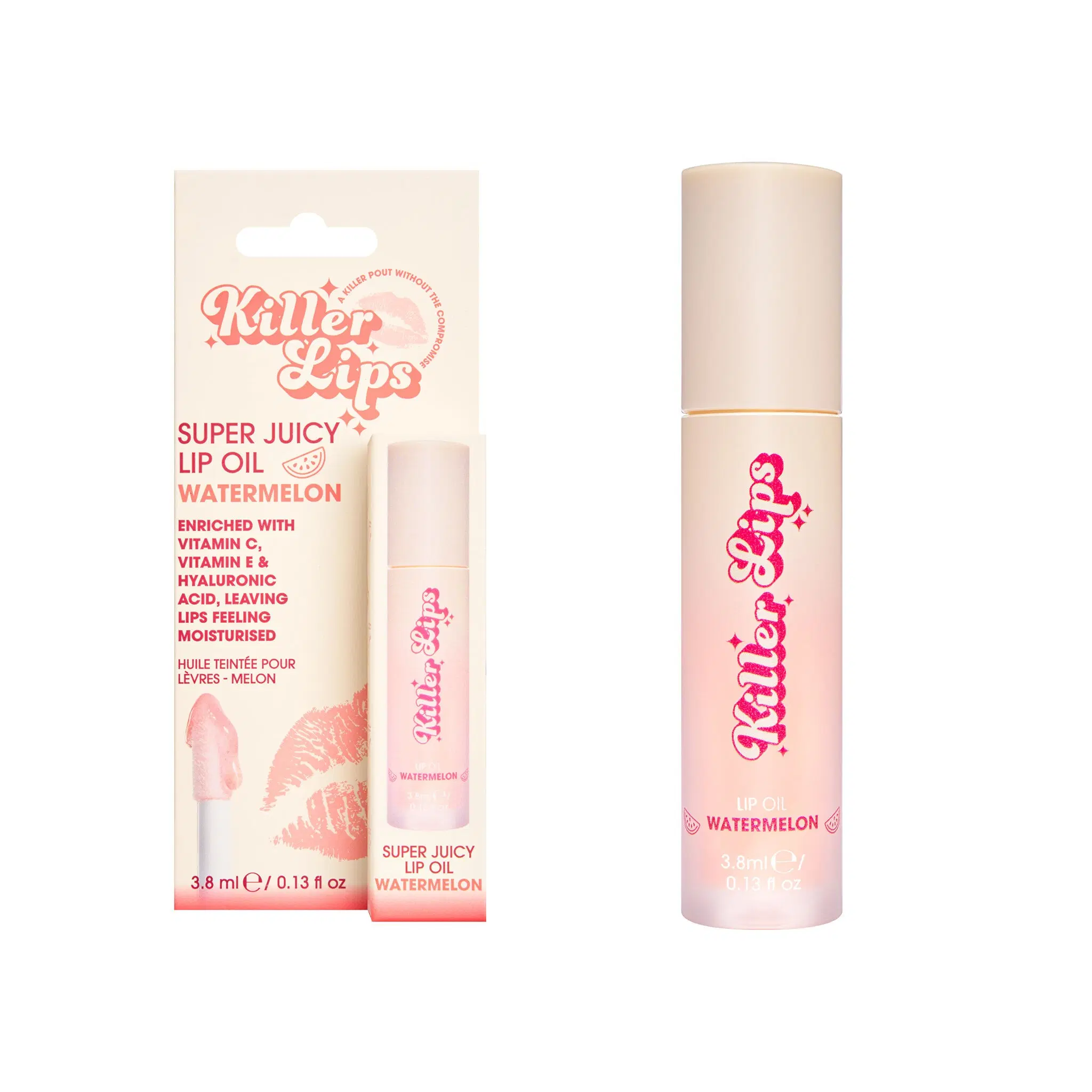 Killer Lips Super Juicy Lippenöl – Wassermelone 3.8ml