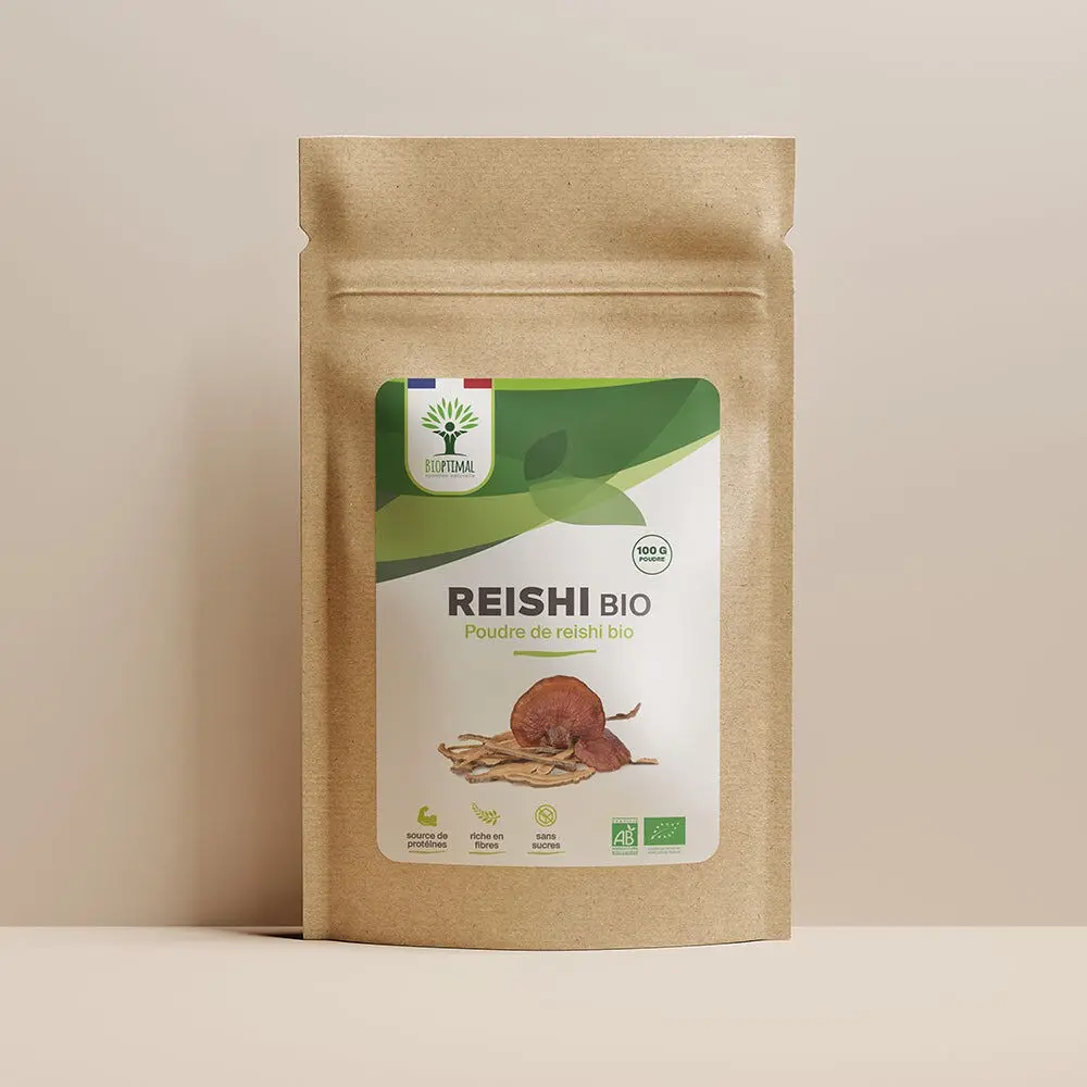 Reishi bio poudre -  Bioptimal