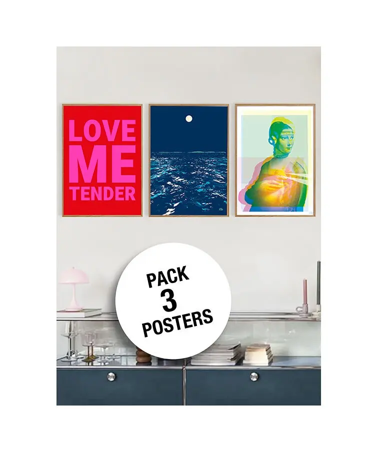 Discovery Offer - Pack of 3 Essential Propaganda Posters.100% made in France locally