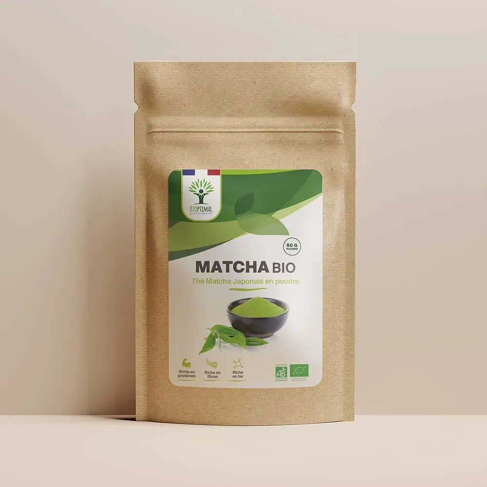 Matcha bio poudre -  Bioptimal