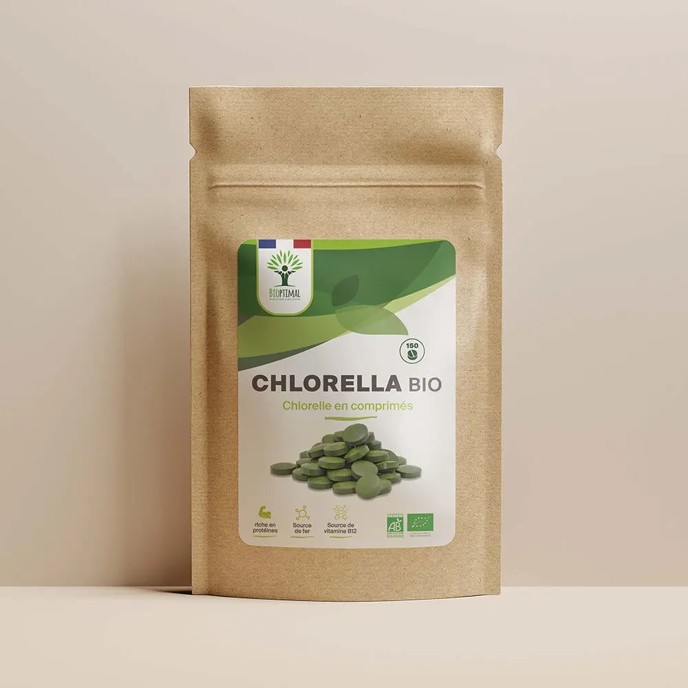 Chlorella bio comprimés -  Bioptimal