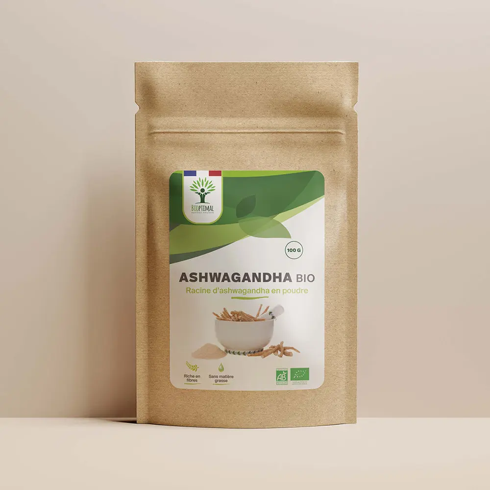 Ashwagandha bio poudre -  Bioptimal