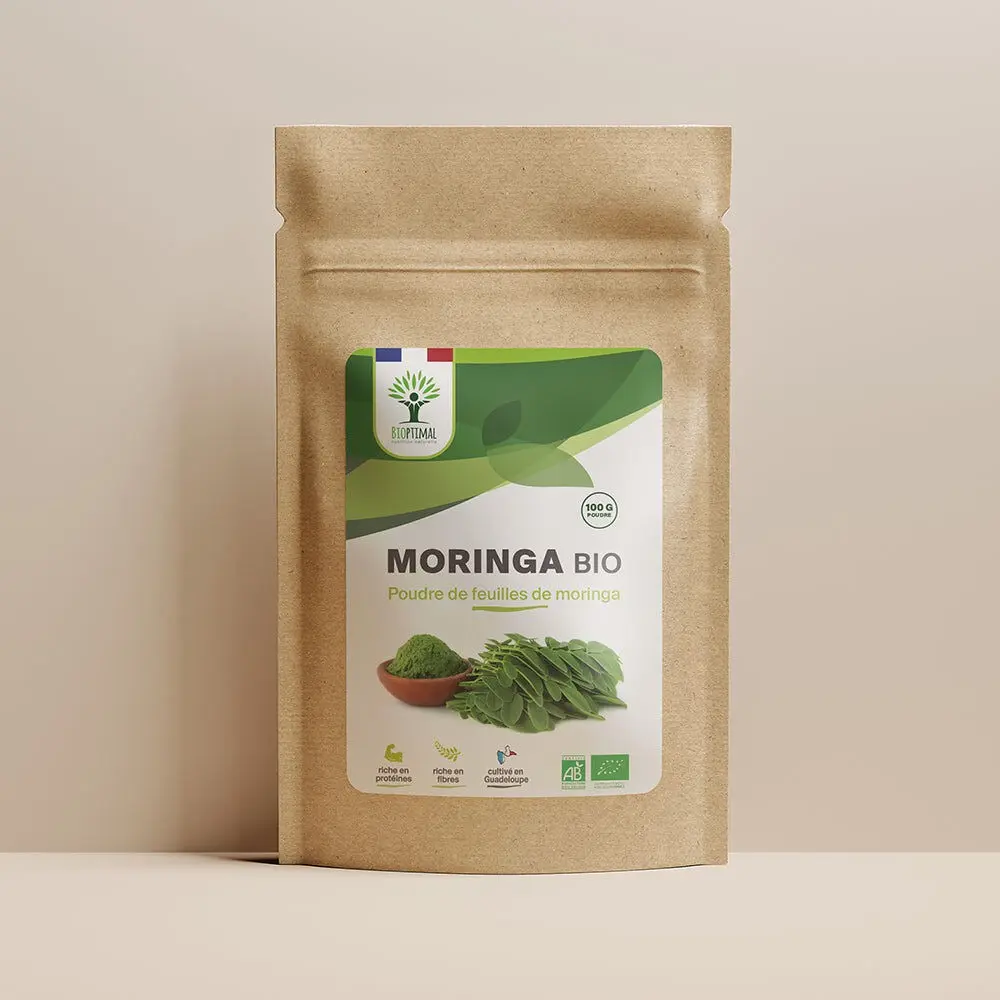 Moringa bio poudre -  Bioptimal