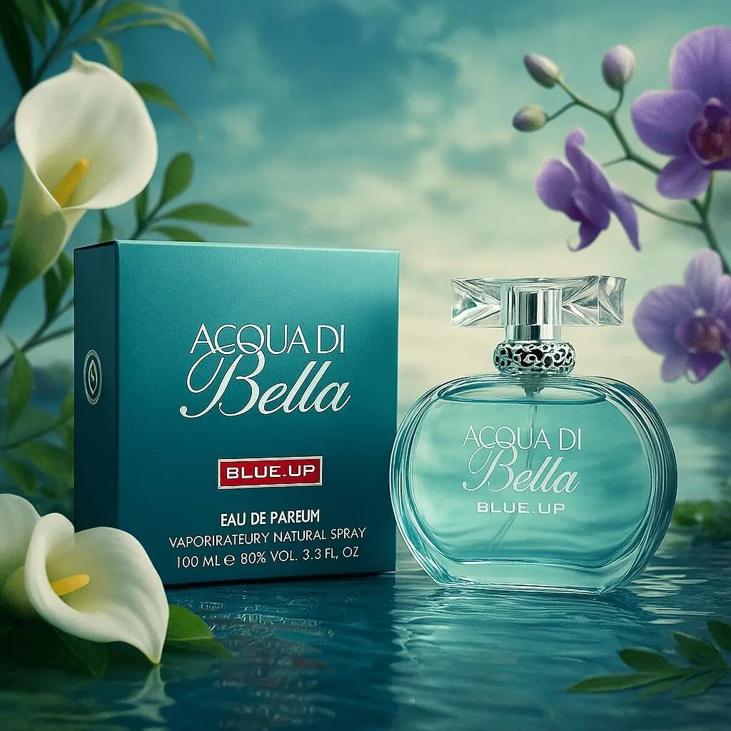 BLUE UP ACQUA DI BELLA – Eau de parfum para mujer 100 ml | Inspiración floral acuática