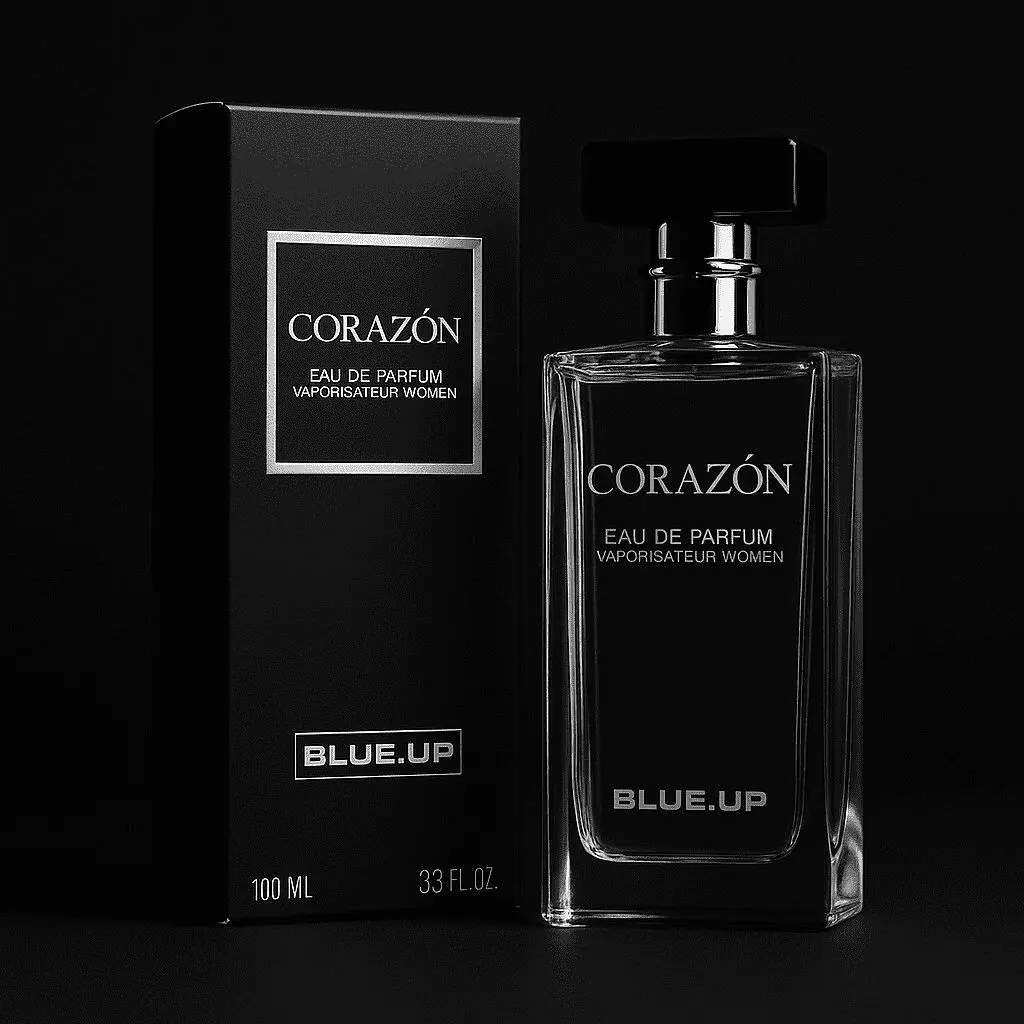 BLUE UP CORAZON – Eau de parfum para mujer 100 ml | Inspiración floral, chipre y afrutada