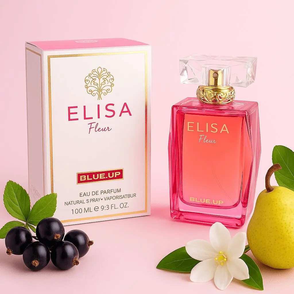 BLUE UP ELISA FLEUR WOMEN – Eau de parfum para mujer 100 ml | Inspiración floral, gourmet y afrutada