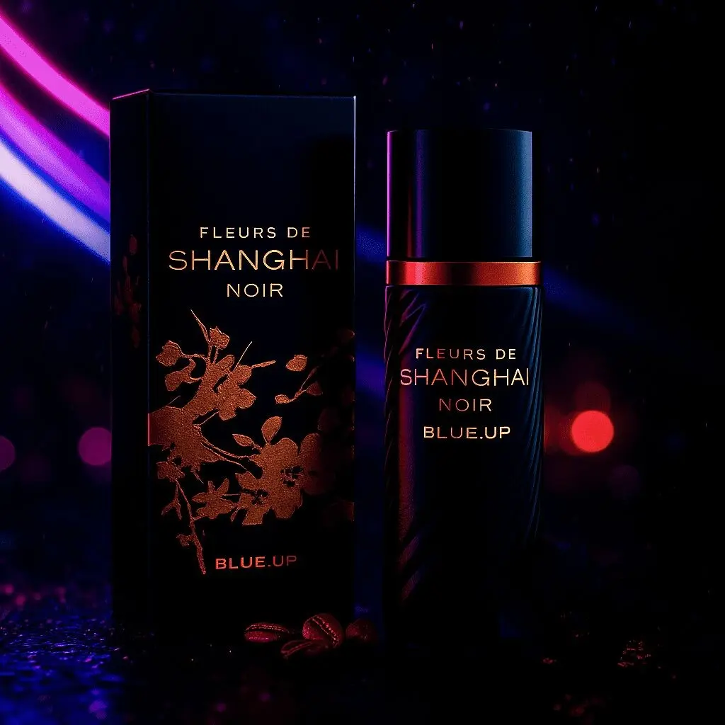 BLUE UP FLEUR DE SHANGHAI NOIR MUJER – Eau de Parfum Mujer 100 ml | Inspiración floral oriental y