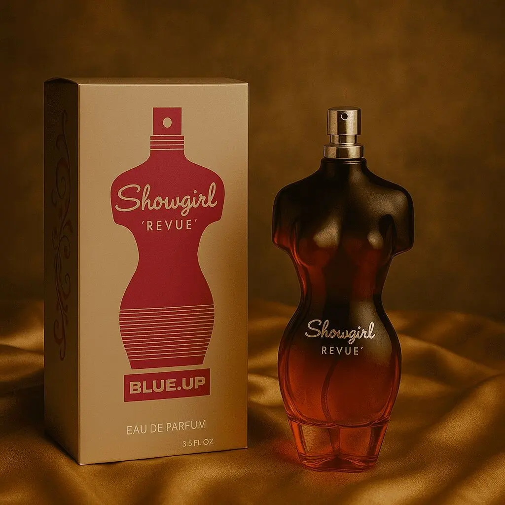 BLUE UP SHOWGIRL WOMEN – Eau de parfum para mujer 100 ml | Inspiración floral oriental y polvorienta