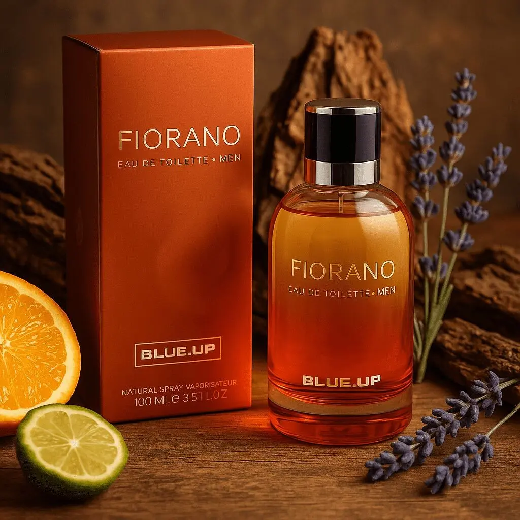 BLUE UP FIORANO – Eau de Toilette para hombre 100 ml | Inspiración floral amaderada con un carácter fuerte