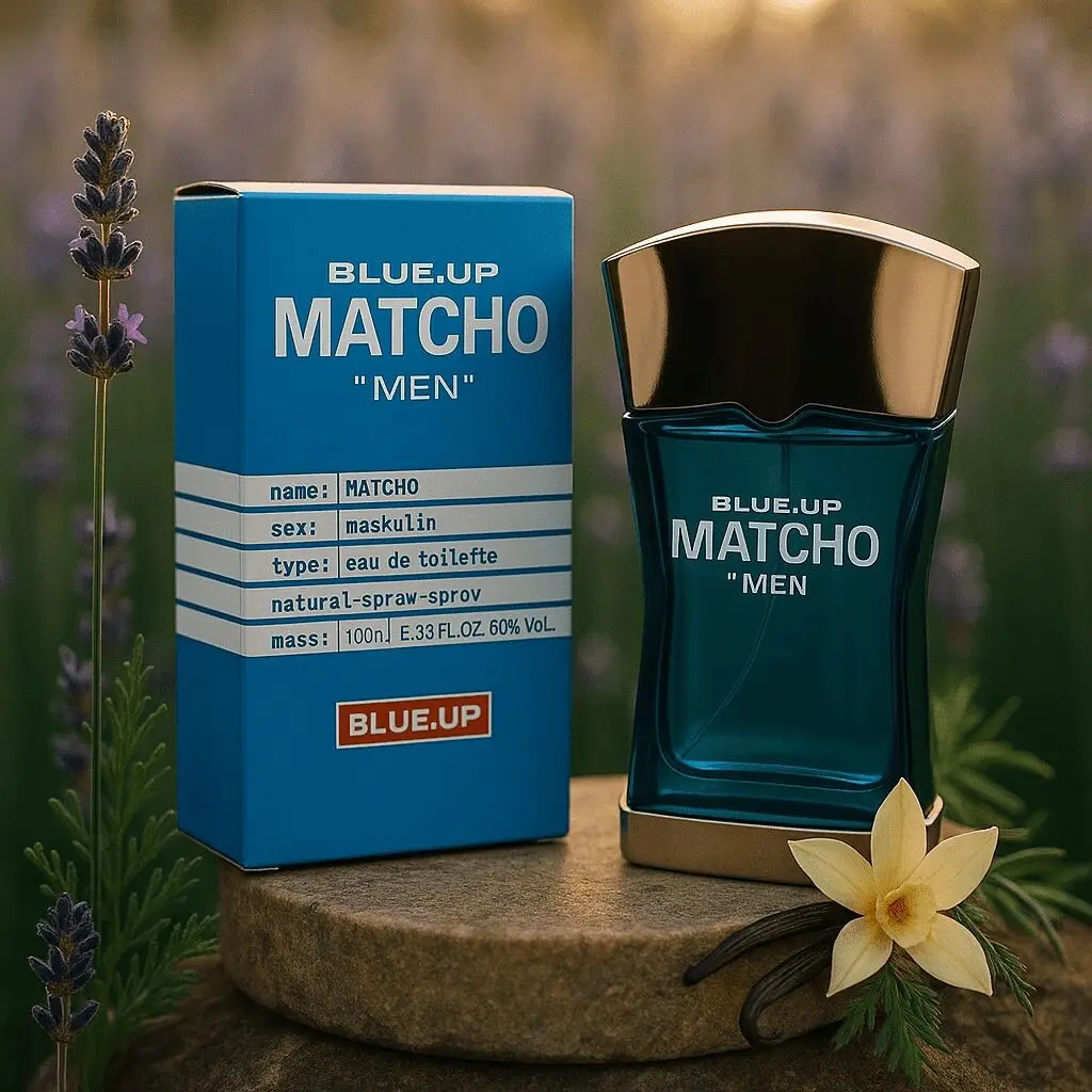 BLUE UP MATCHO MEN – Eau de Toilette para hombre 100 ml | Oriental fresco y masculino con acentos icónicos