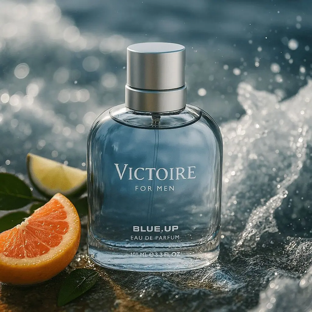 Blue-Up Victoire – Eau de Parfum para hombre | Acuerdo marino amaderado