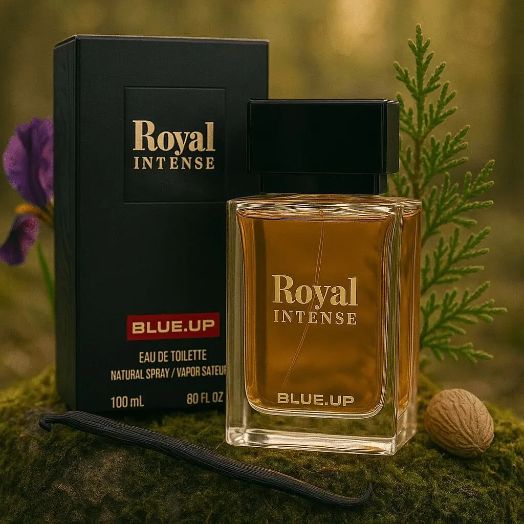 Blue-Up Royal Intense – Eau de Parfum para hombre | Floral amaderado elegante
