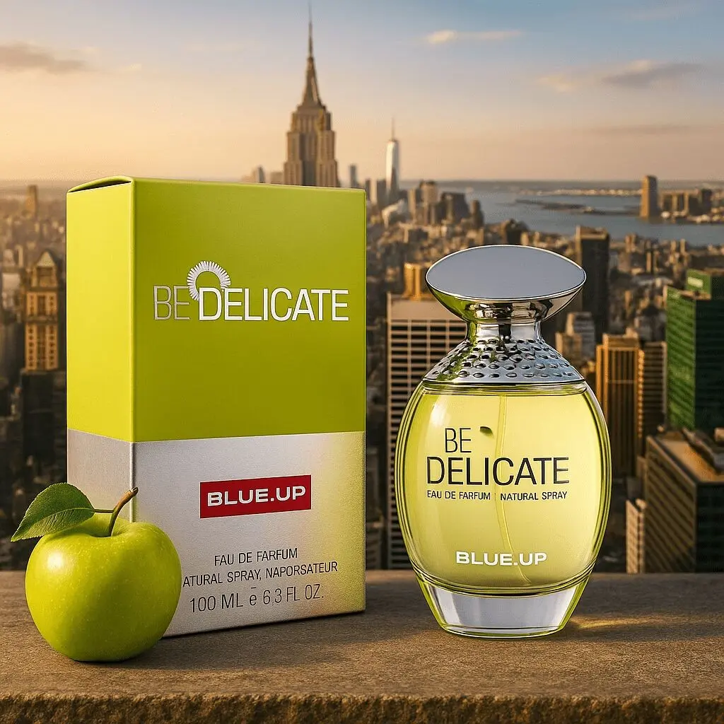 BLUE UP BE DELICATE – Eau de parfum para mujer 100 ml | Inspiración floral afrutada y fresca