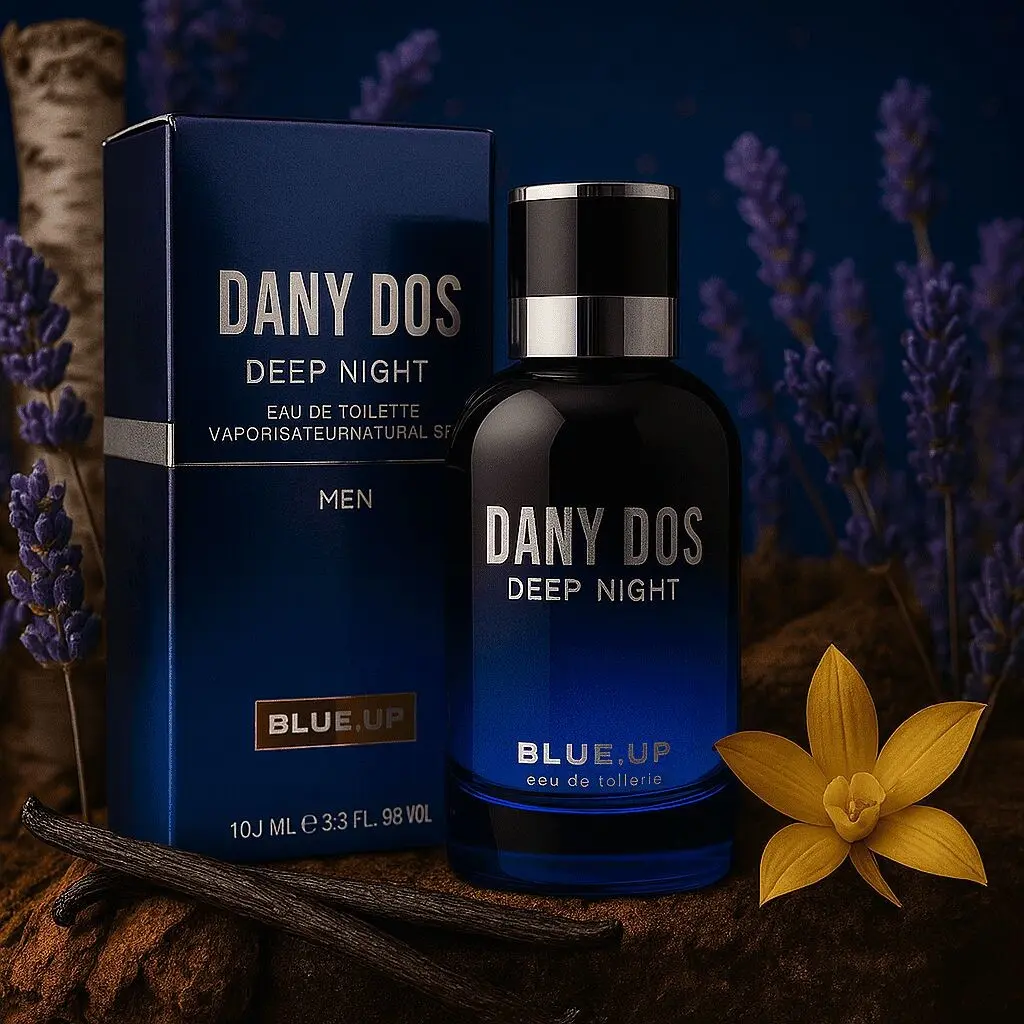 BLUE UP DANY DOS DEEP NIGHT – Eau de Toilette para hombre 100 ml | Inspiración floral amaderada y almizclada