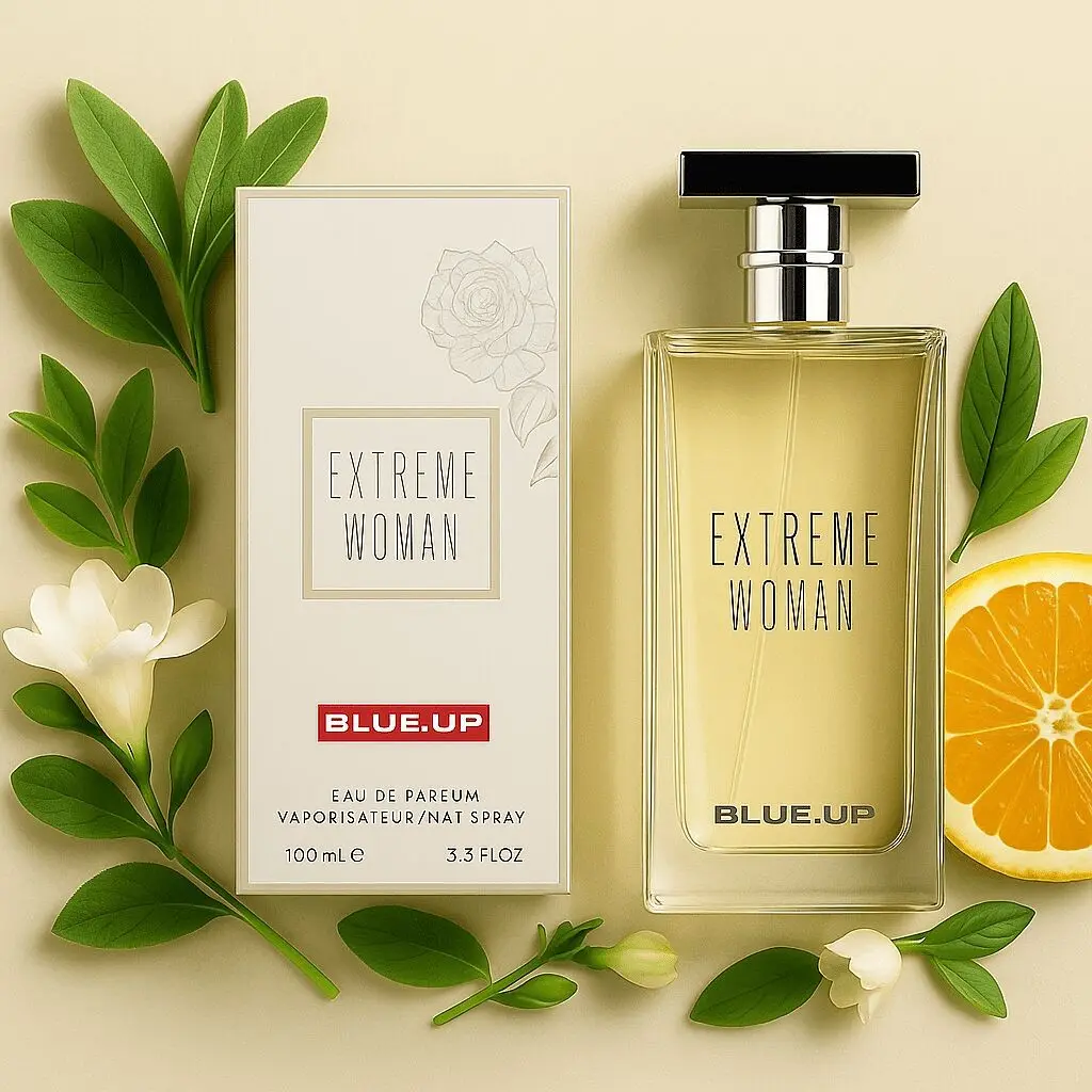 BLUE UP EXTREME WOMEN – Eau de parfum para mujer 100 ml | Inspiración floral fresca y almizclada