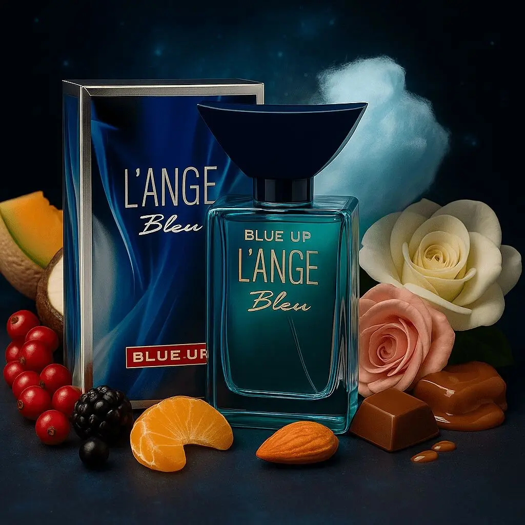 BLUE UP L’ANGE BLEU WOMEN – Eau de parfum para mujer 100 ml | Inspiración oriental, gourmet y afrutada