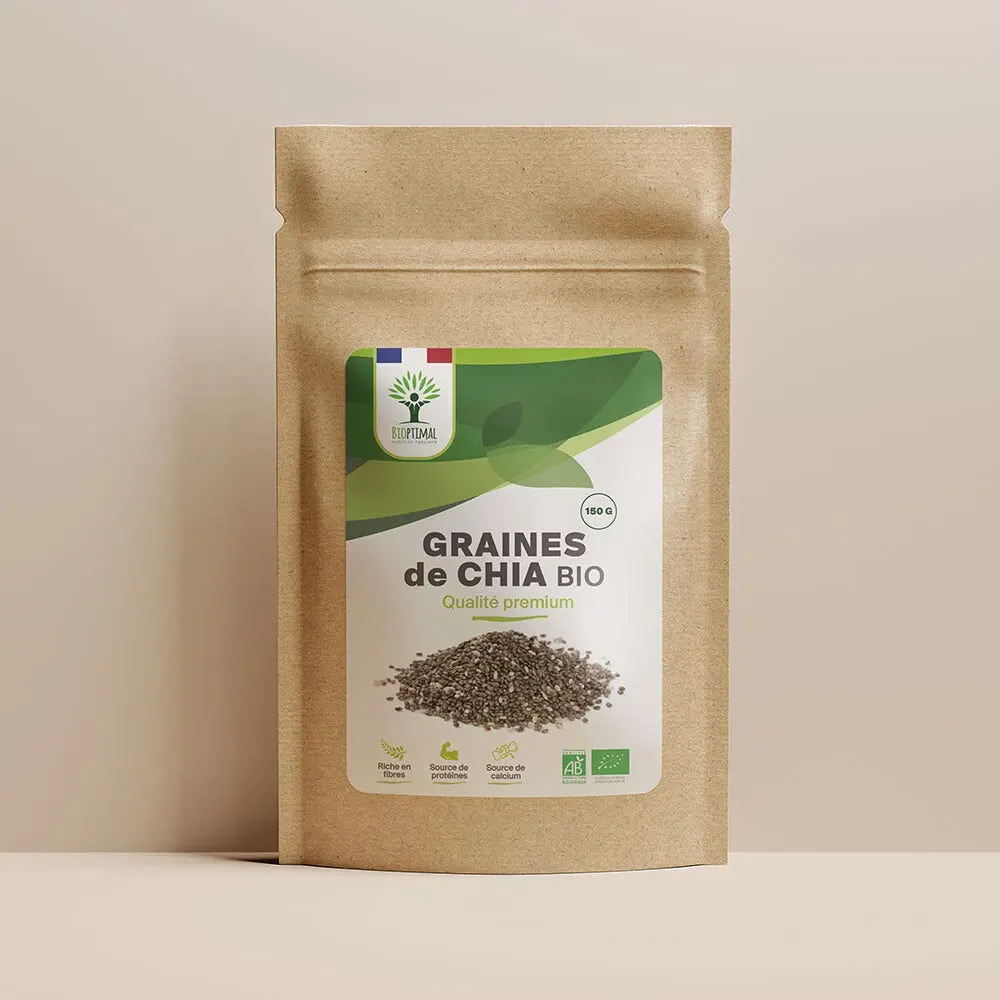 Graines de chia bio -  Bioptimal