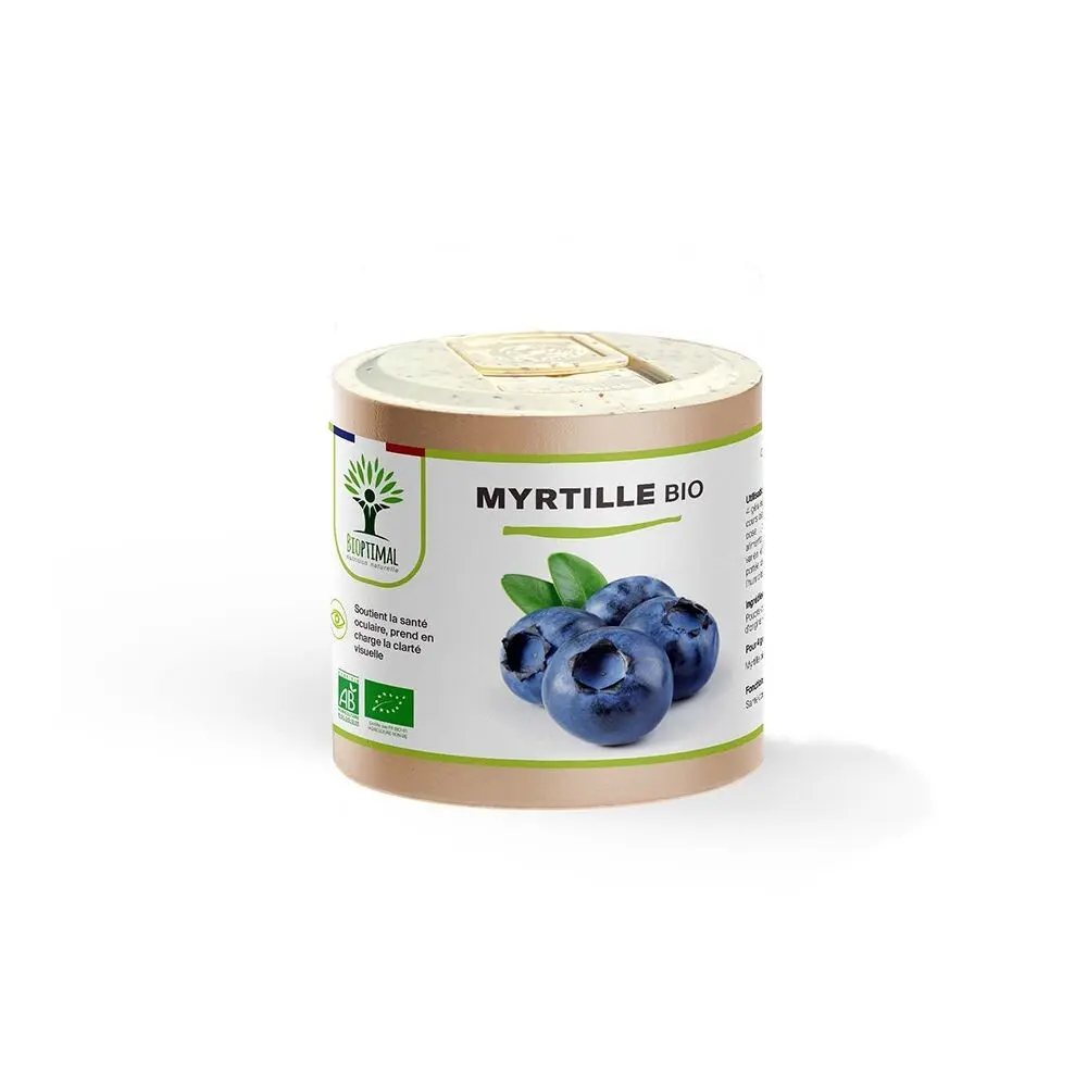 Myrtille bio gélules -  Bioptimal