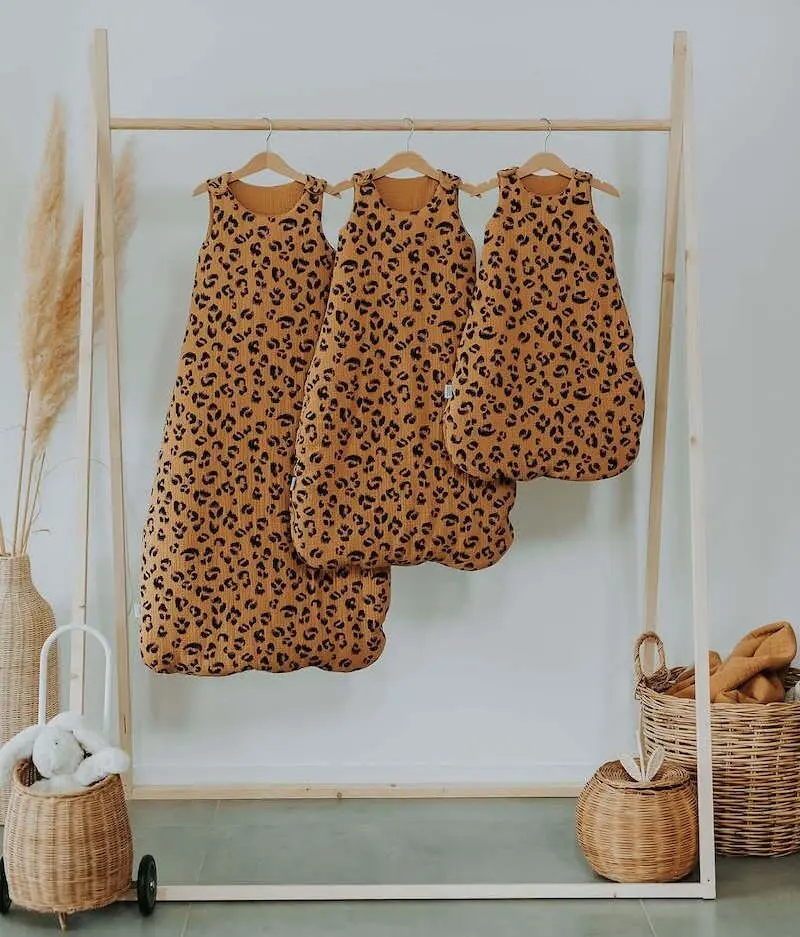 Leopard summer sleeping bag - 6-24 months (90cm)