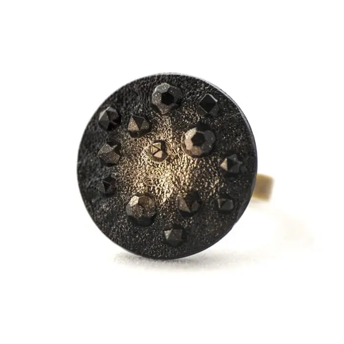 Golden Lucienne ring