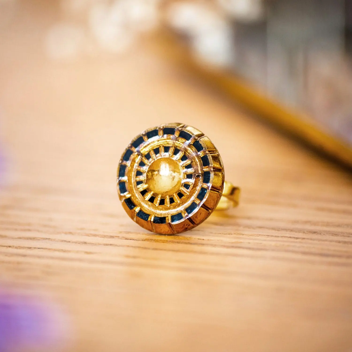 Golden Mathilde ring