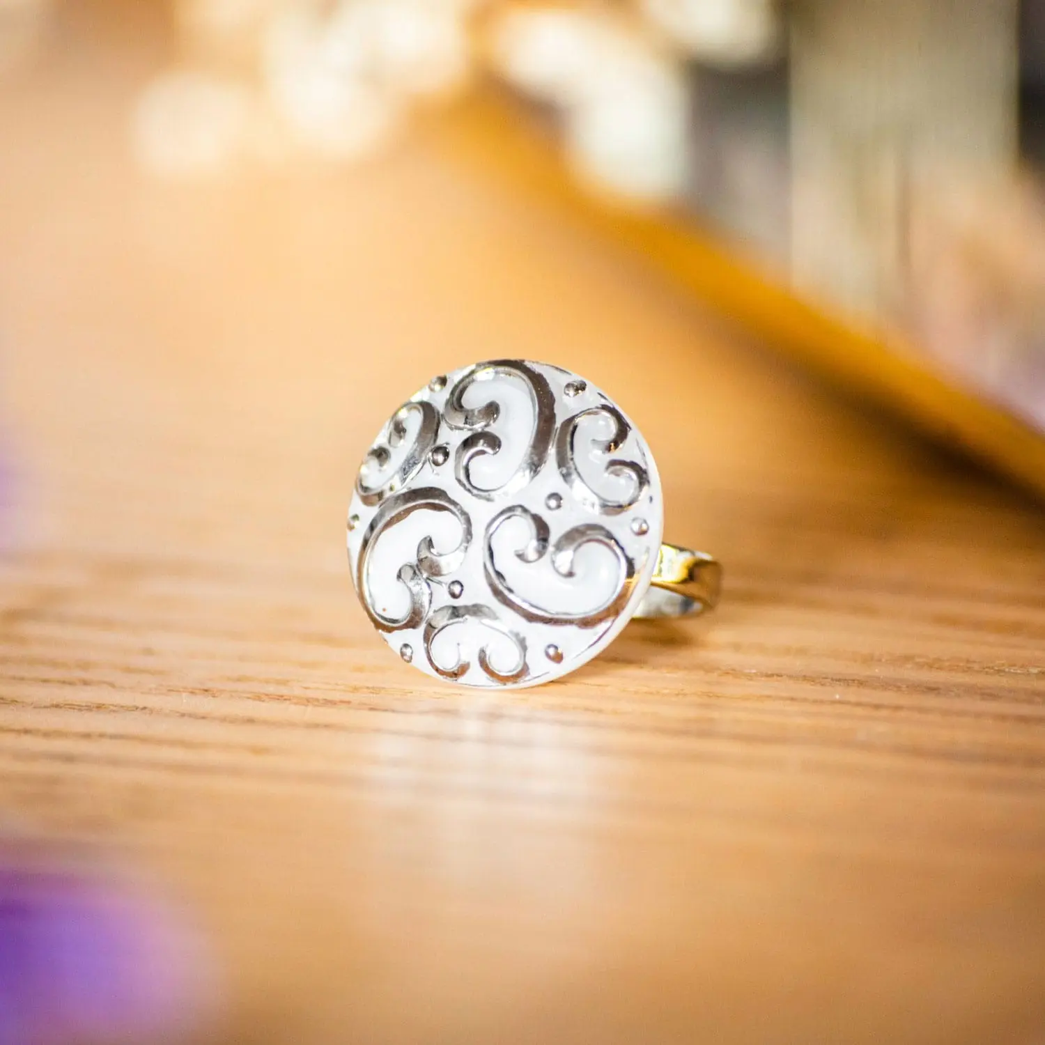 Silver Thelma Ring