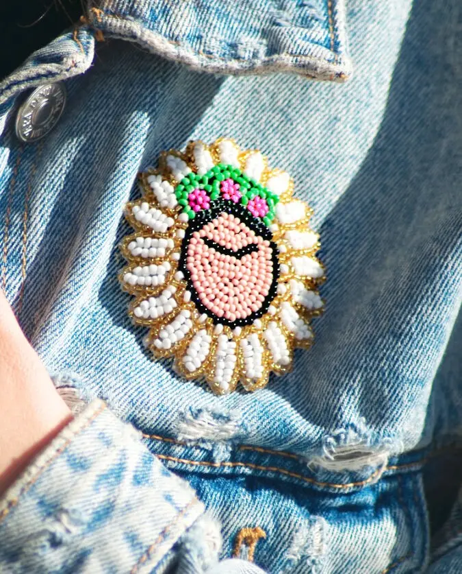 Broche Frida Tehuana