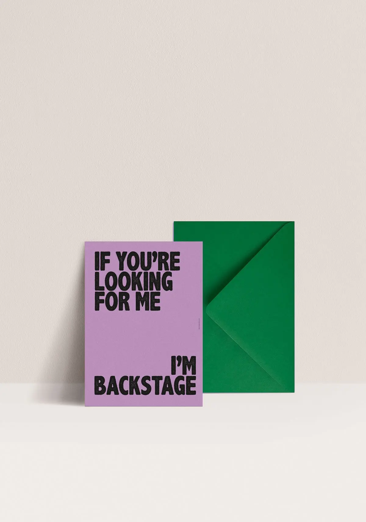 Card - If you're looking for me