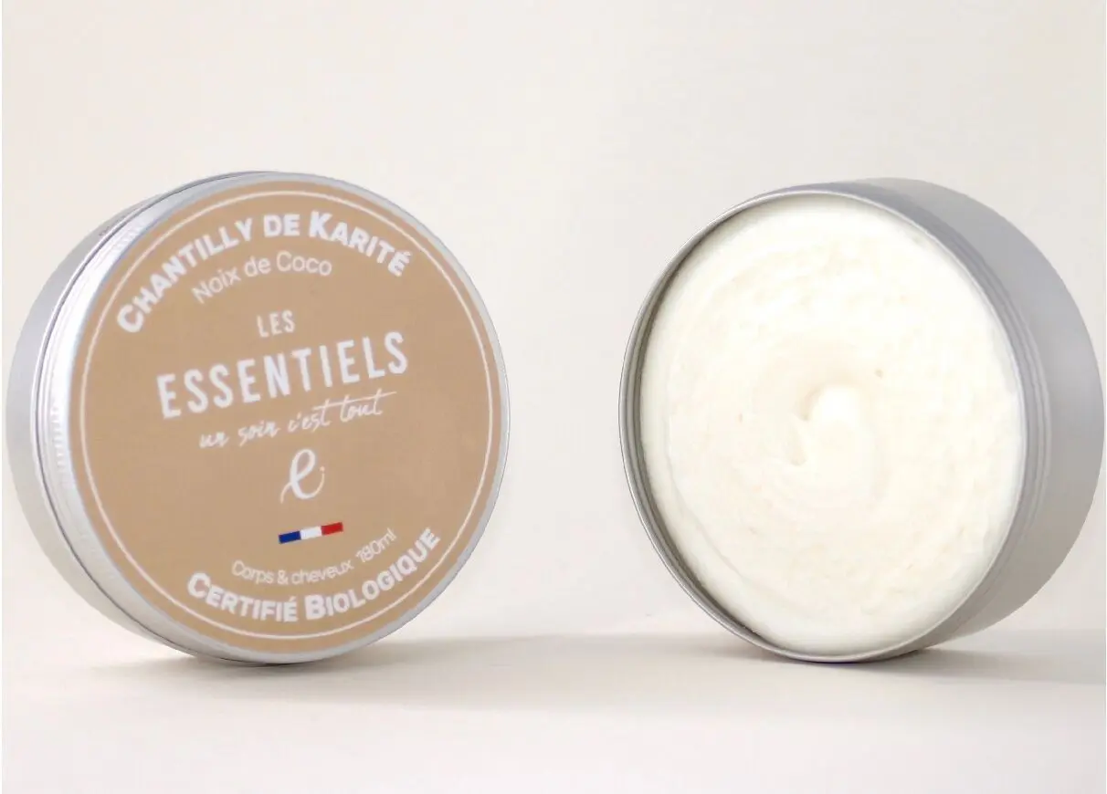 Crema corporal batida de manteca de karité y coco - 180 ml - COSMOS Organic