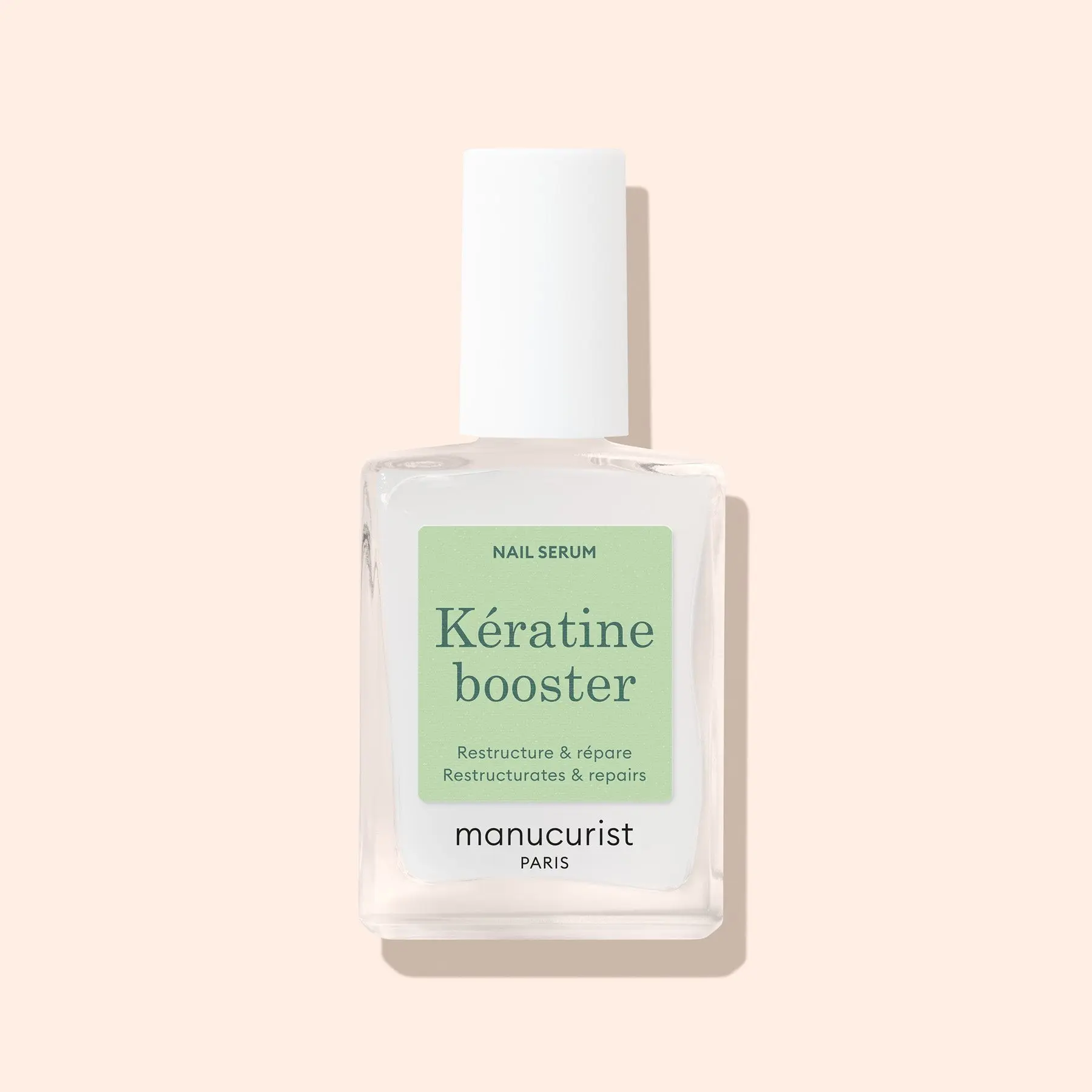 Keratin booster nail treatment polish