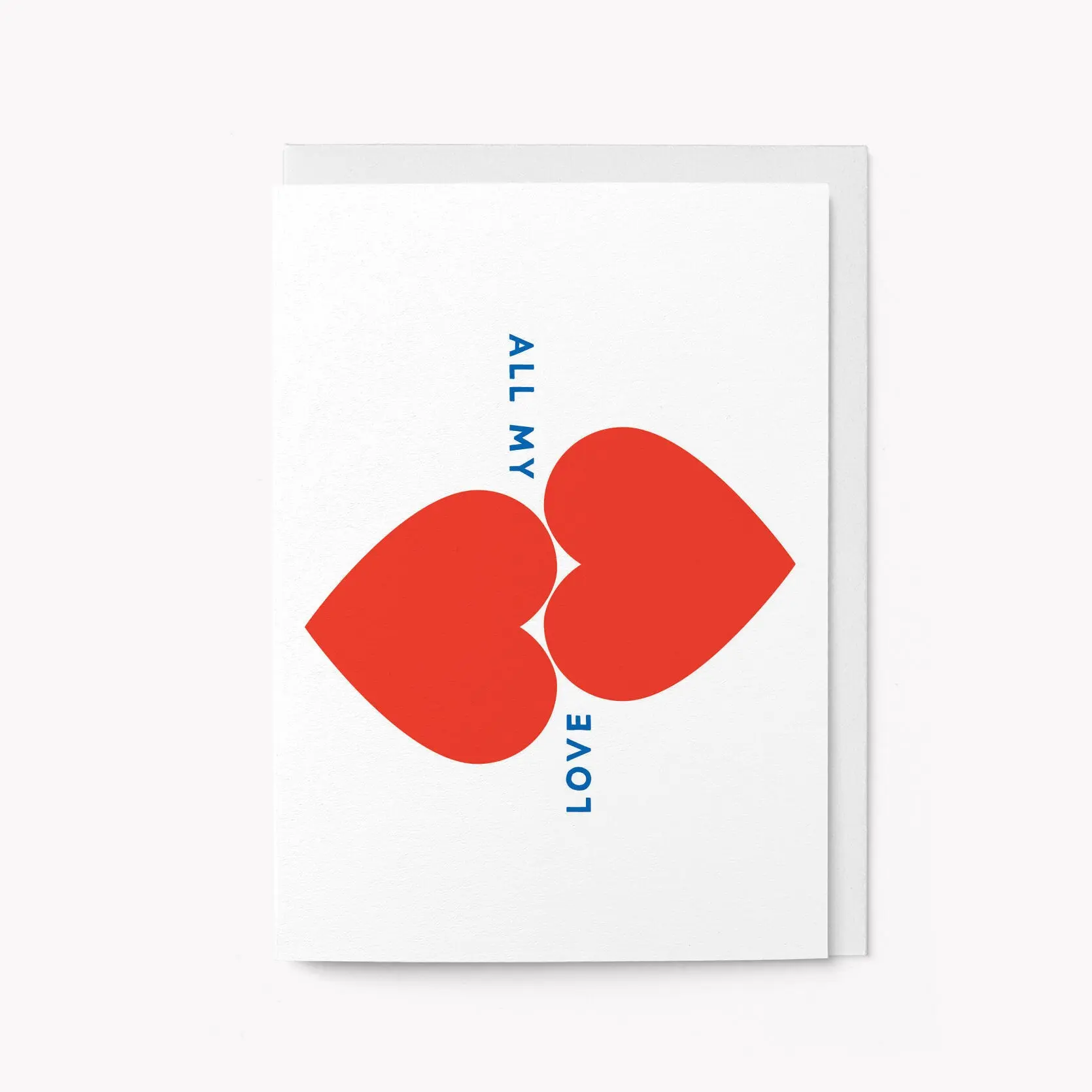 All my Love - Love card