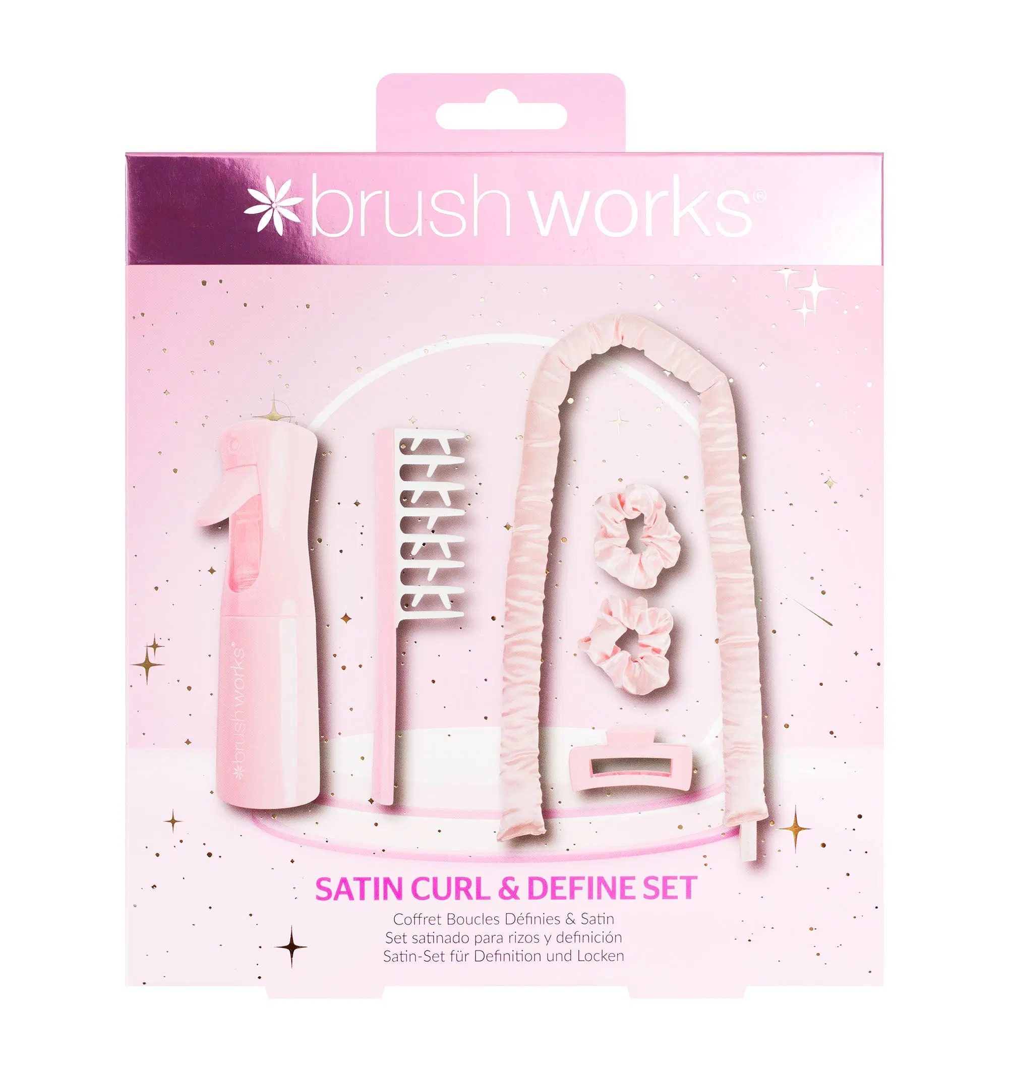 Brushworks Satin Define & Curl Set