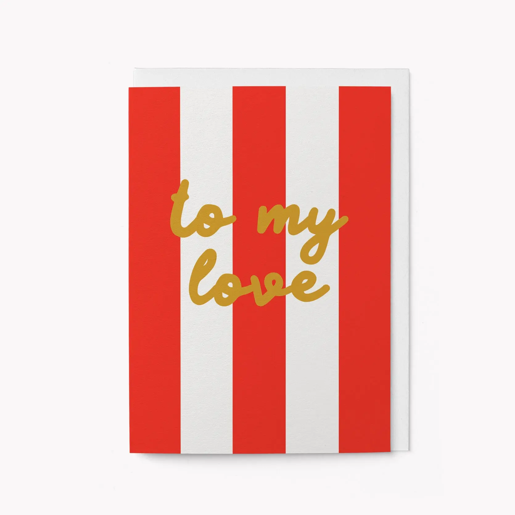 To my love - Greeting card