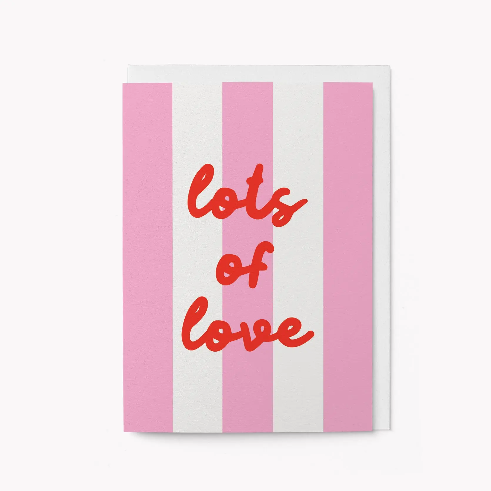 Lots of love - Greeting card