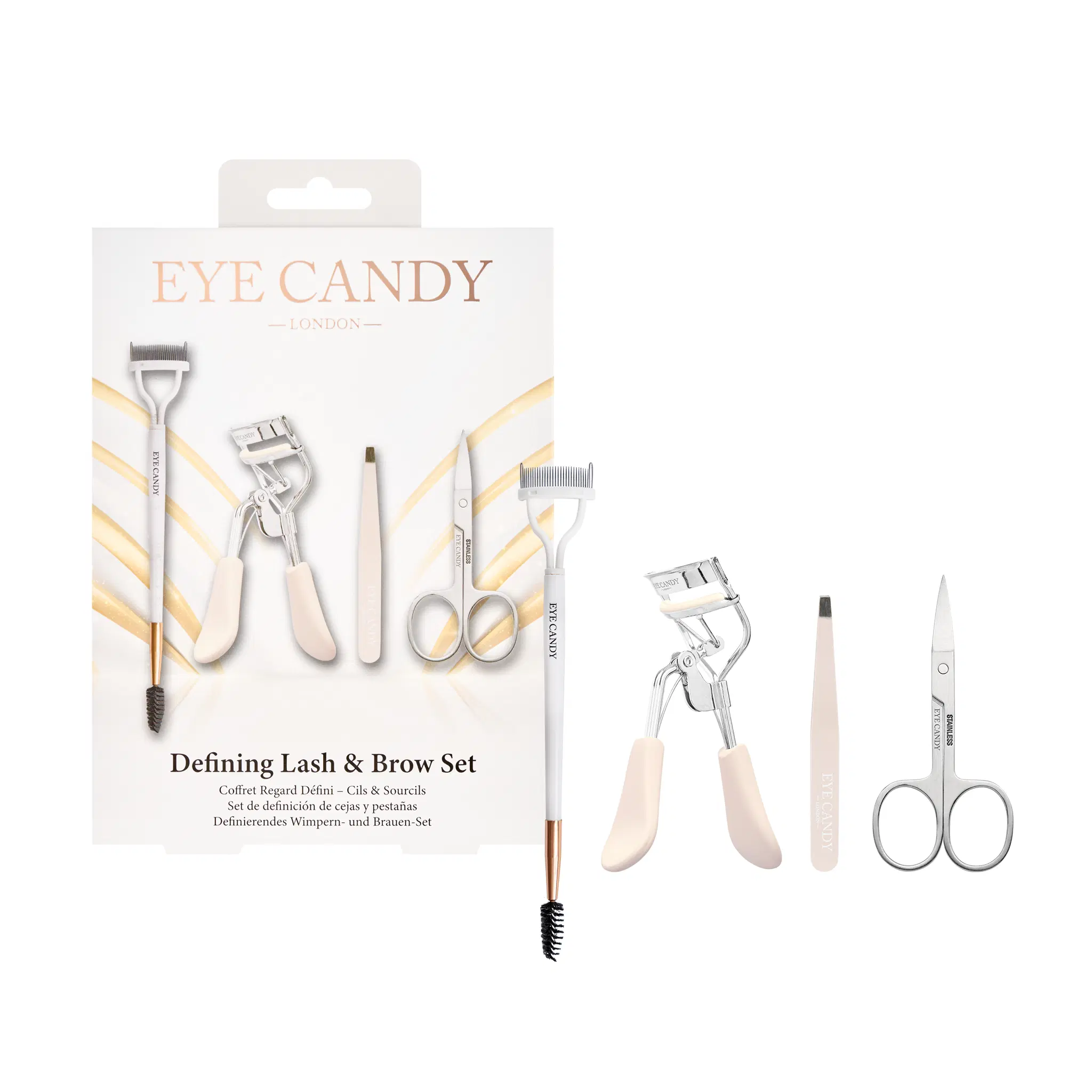 Eye Candy Definierendes Wimpern- und Augenbrauenset