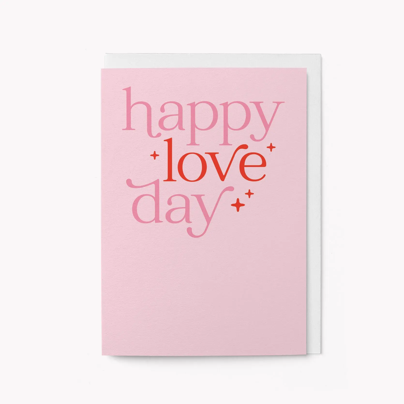 Alles Gute zum Tag der Liebe - Valentinstagskarte