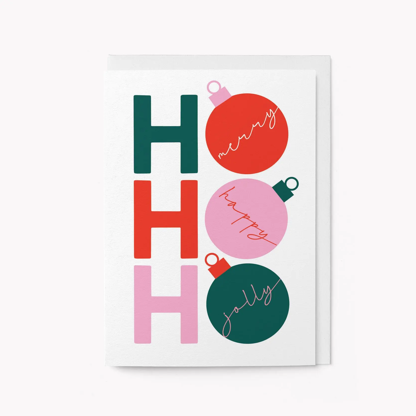 Ho ho ho - Weihnachtskarte
