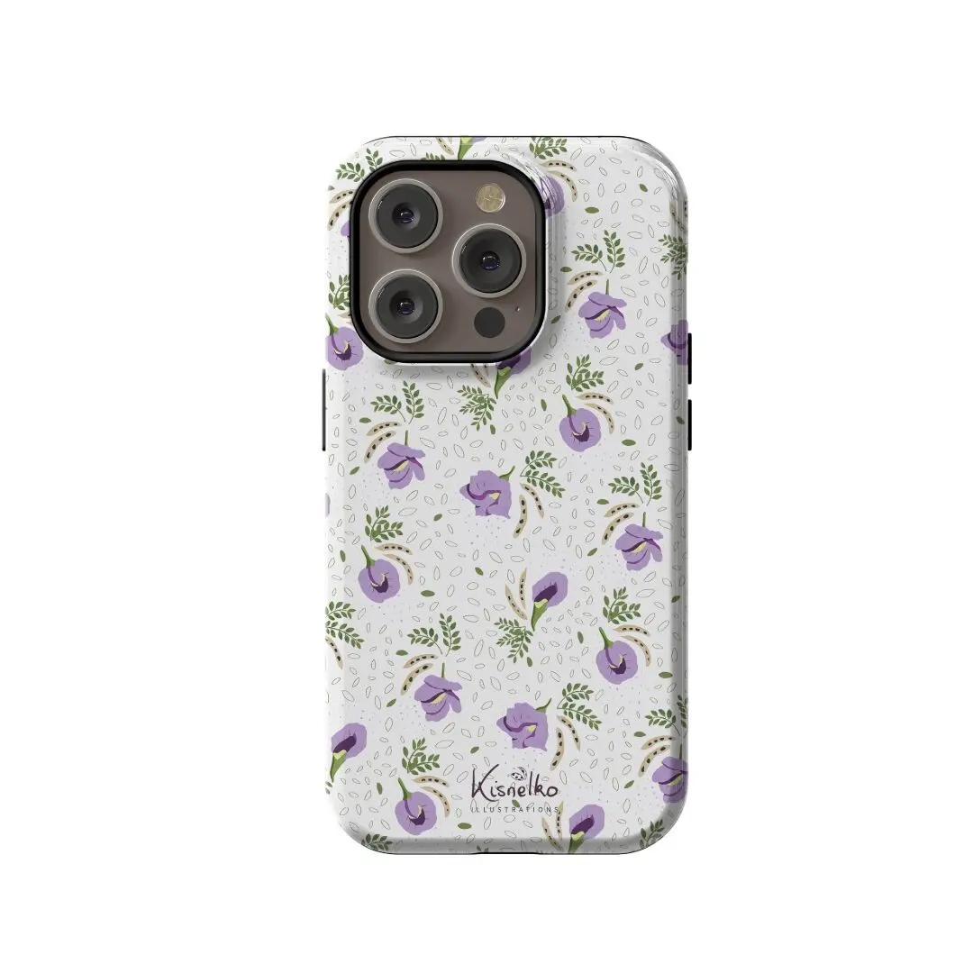Coque de téléphone Fleur de Clitoria Rose
