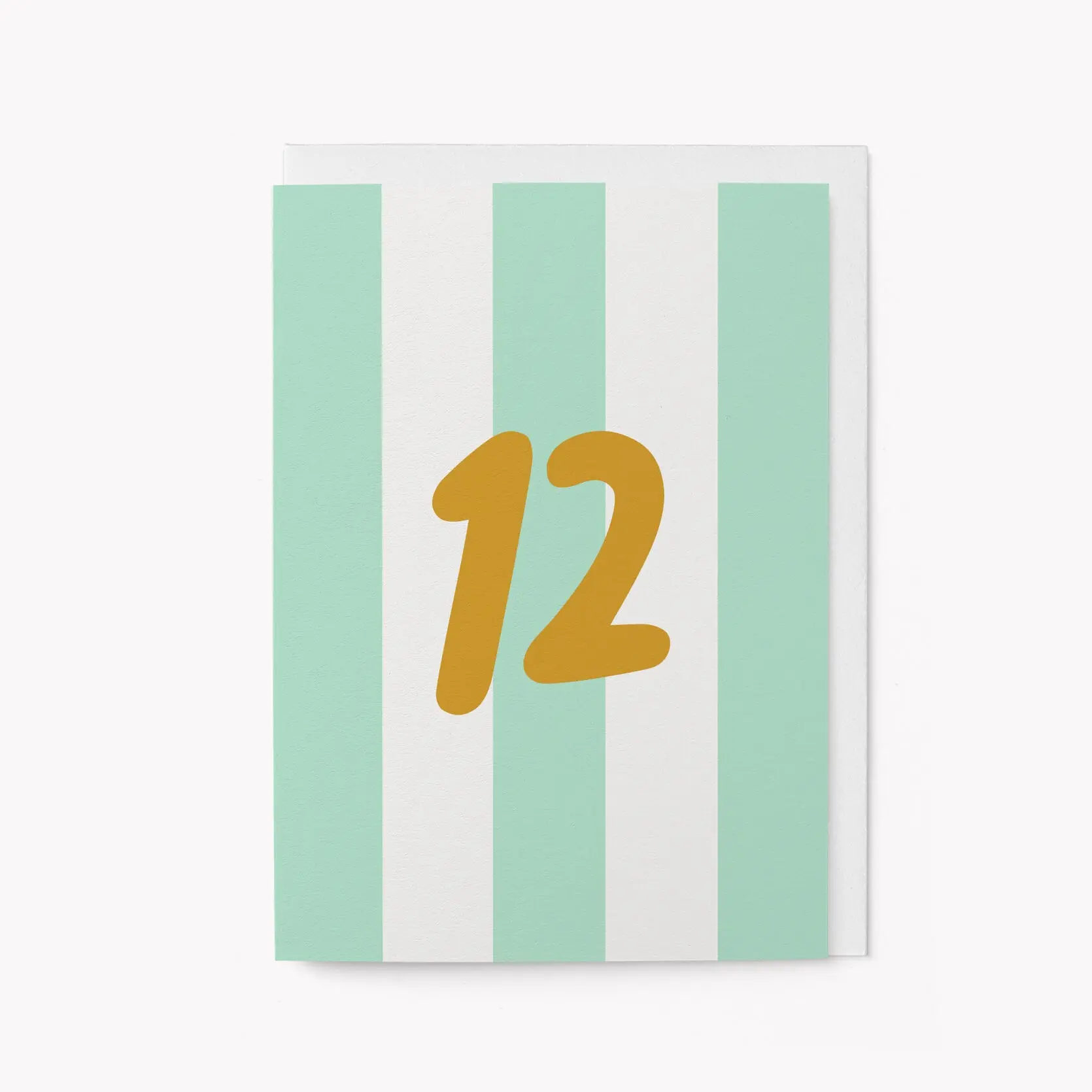 12. - Runde Geburtstagskarte