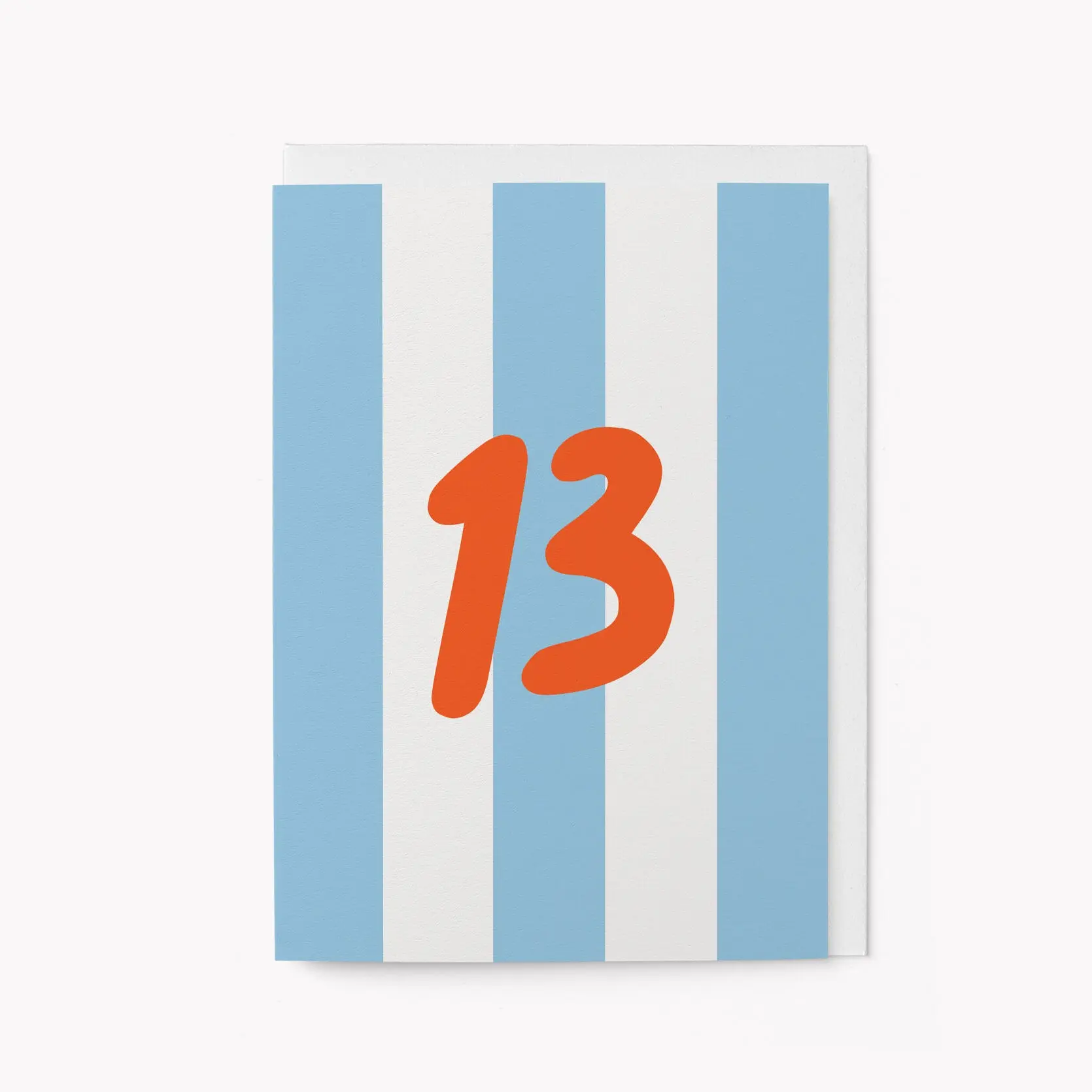 13. - Runde Geburtstagskarte