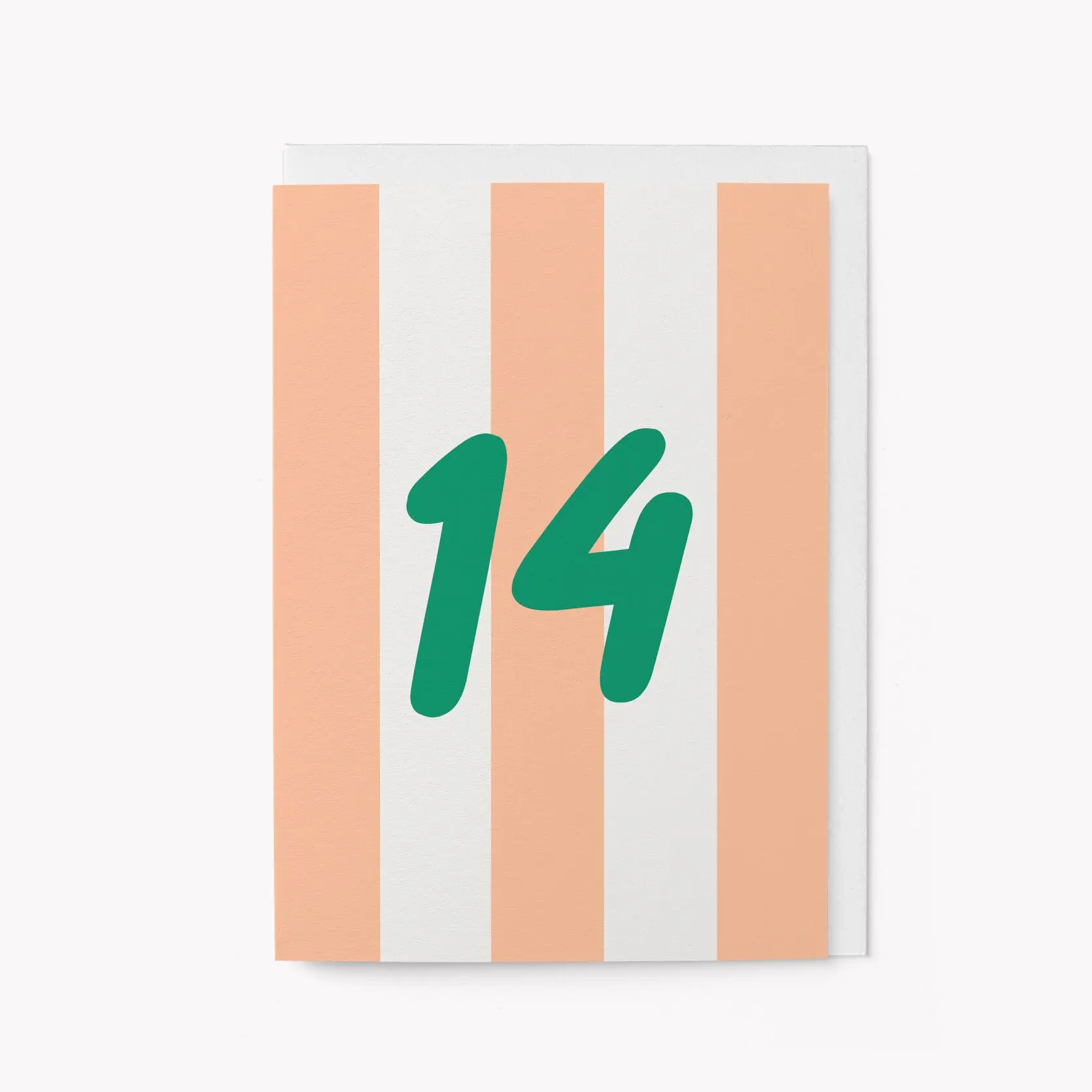14. - Runde Geburtstagskarte