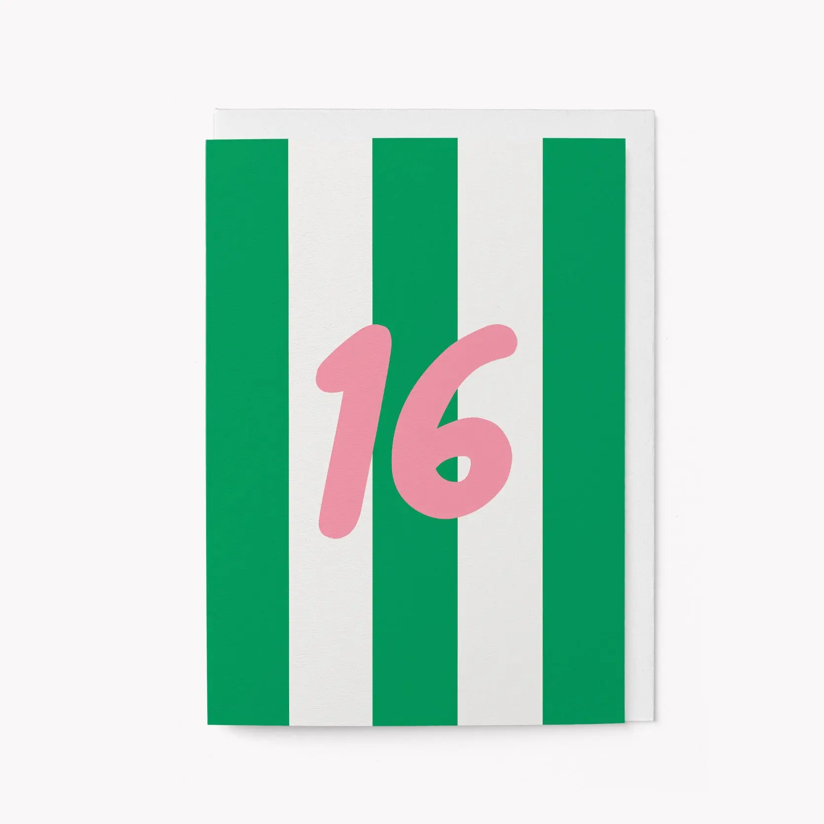 16. - Runde Geburtstagskarte