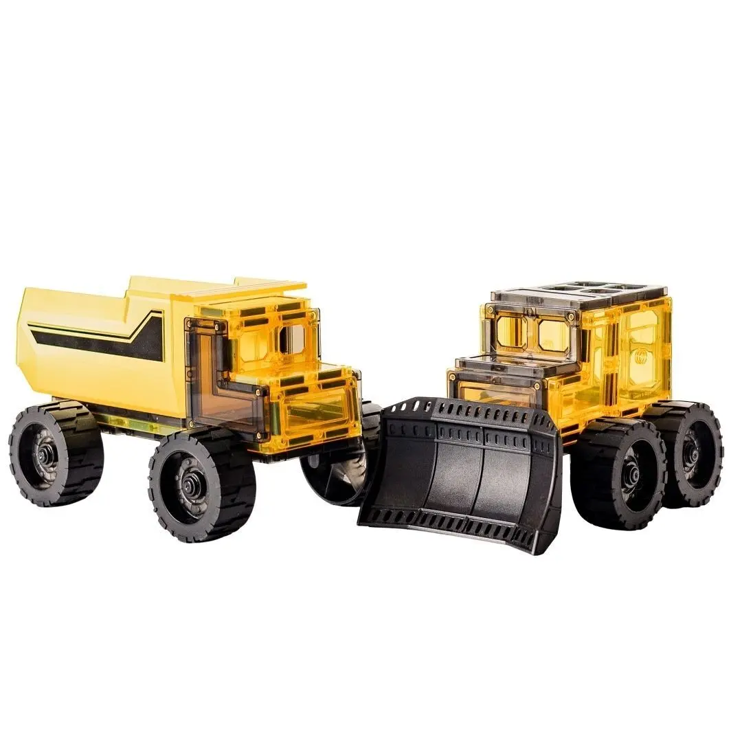 Learn & Grow Toys - Magnetic Tiles - Mega Mover Pack (23 Piece)