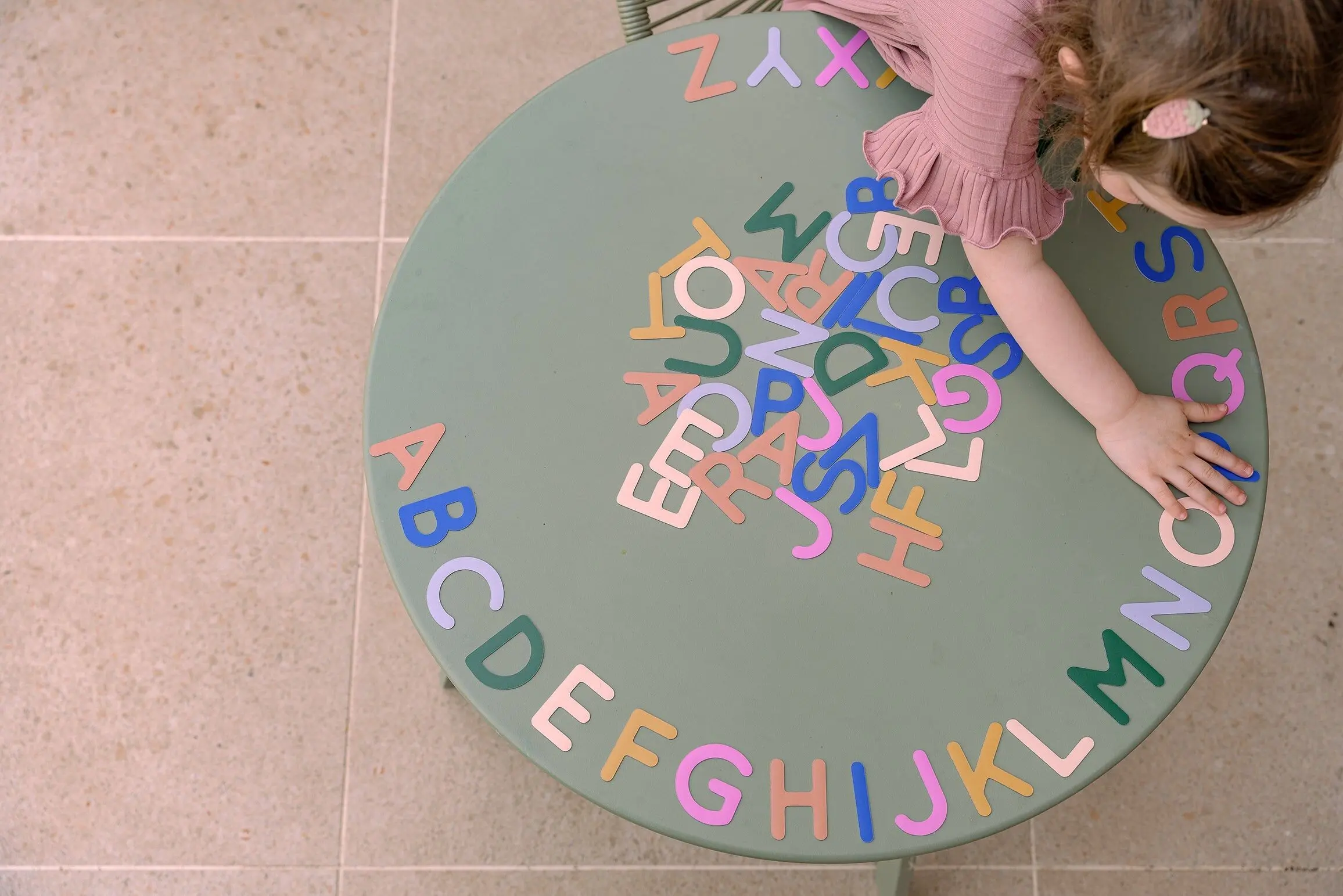 Alphabet magnétique - 61 Grandes Lettres Capitales