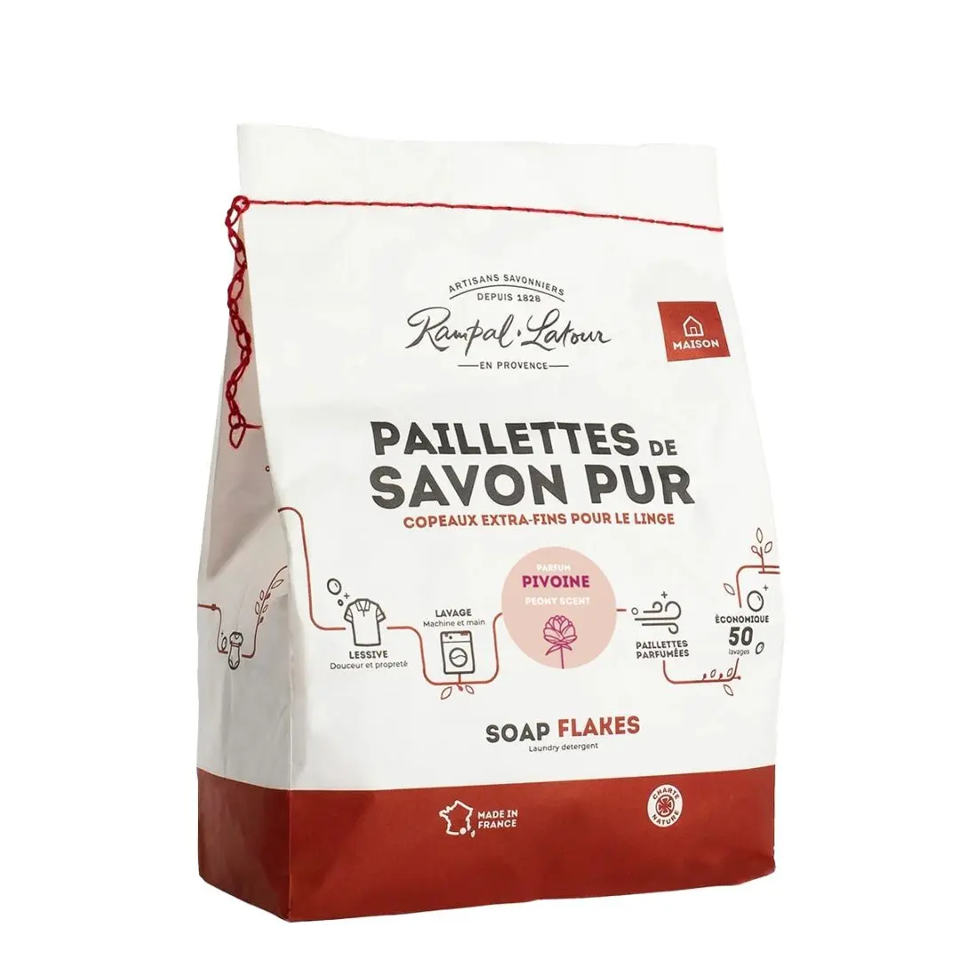 Paillettes de savon 750g Pivoine