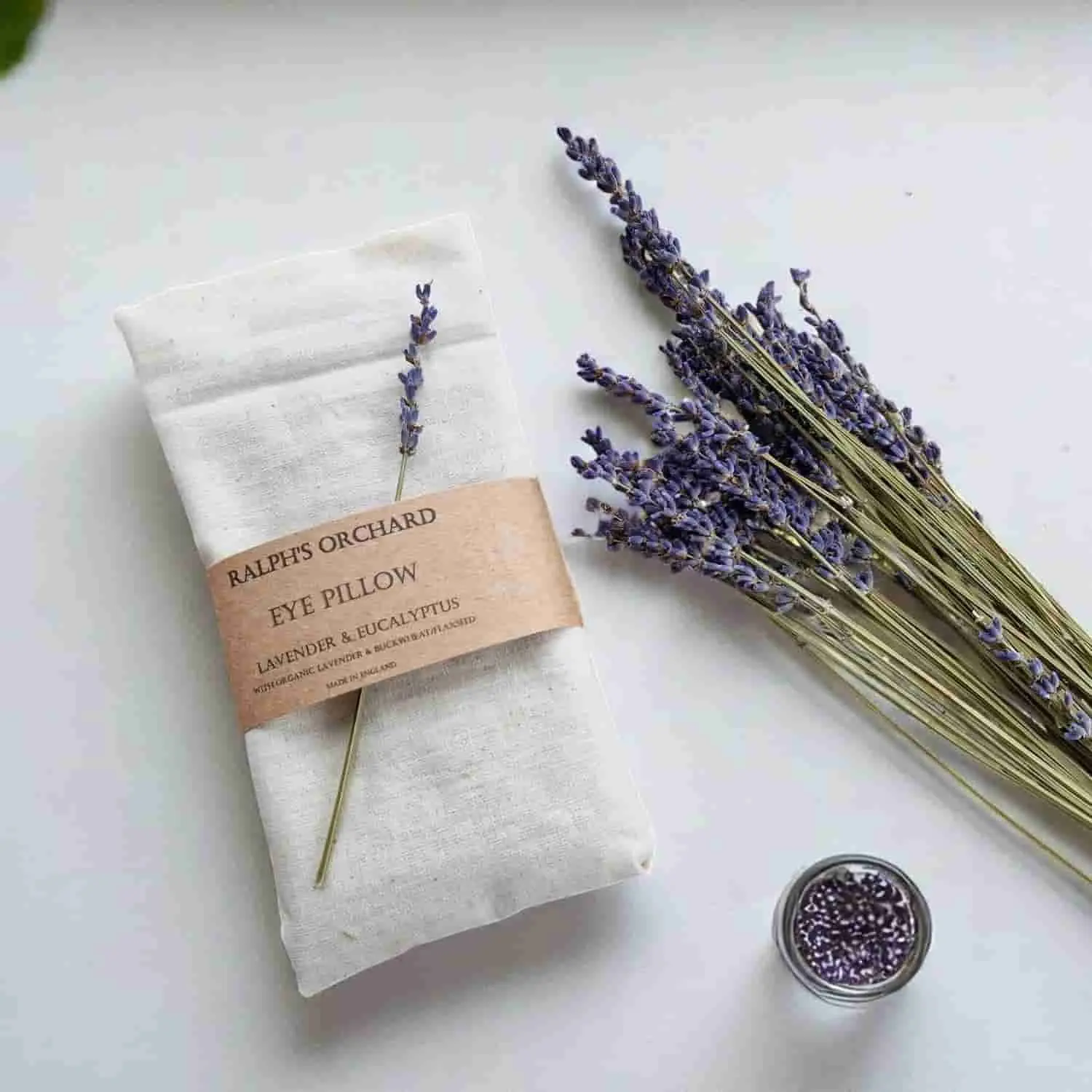 Lavender Eye Pillow – Aromatherapy for Sleep, Yoga & Headache Relief